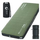 Self Inflating Sleeping Pad  4in Ultra Thick Foam