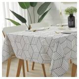 SASTYBALE Rectangle Tablecloth Geometric Style
