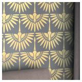 STENCILIT  Art Deco Cranes Wall Stencil   XL