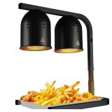 Heat Lamp for Food  with Two 250W Bulbs for Fast