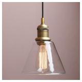 Yosoan 1 Light Vintage Edison Hanging Pendant