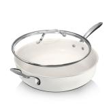 GOTHAM STEEL 5 5 Qt Saute Pan with Lid   Non