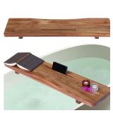Premium 1 2IN Thickened Board Acacia Wood Bathtub