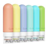 Quatish Travel Bottles for Toiletries 6 Pack