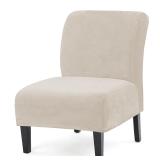 UCCONO Armless Accent Chair Slipcovers  Thick