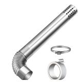 3  Water Heater Vent Pipe Kit  Upgraded thickened