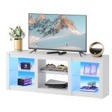 WLIVE LED TV Stand for 65 Inch TV  58 Inch