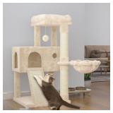 36 in Cat Tower with Scratching Posts  Soft Plush