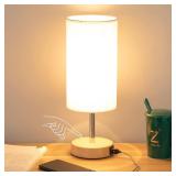 Yarra Decor Bedside Table Lamp with USB Port