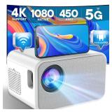 Native 1080P Projector 450 ANSI Lumen 4K