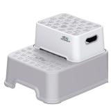 BlueSnail Double up Step Stool for Kids  Anti