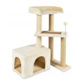 Vibrant Life 31inch High Cat Condo with Lookout