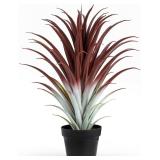 Hyper Realistic Big Red Artificial Aloe Vera