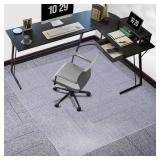 Clear Chair Mat for Carpet  TYDLE 60 x46  Large