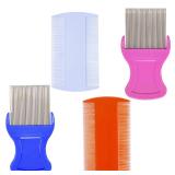 zYoung 4 Pcs Head Hair Comb Including 2 Pieces