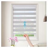 GENIMO Cordless Zebra Blinds for Windows  Dual
