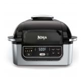 Ninja AG301 Foodi 5 in 1 Indoor Grill with 4