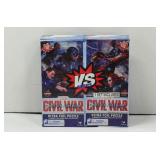 2 NIB Captain America Puzzles