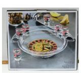Appears NIB Game Night w 6 Shot Glasses