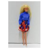 1966 Barbie Red White Blue Shirt Skirt