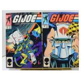 (2) GI Joe Magazines 1987 Meatloaf Back Cover