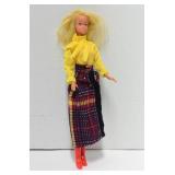 1966 Barbie Yellow Body Suit Red GoGo Boots