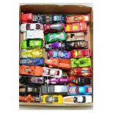 Flat of 30 Hotwheels