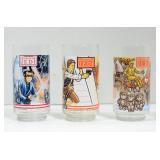 1983 Return of the Jedi Glasses Ewoks, C3PO, Han