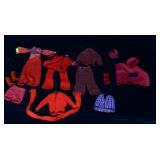 Red Barbie Cloths, Shoes & Boots