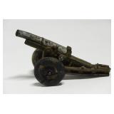 Black Plastic Composite Artillery Piece