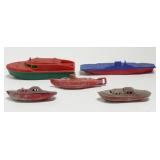5 Plastic Ships
