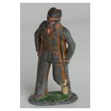 Soldier Walking on Cruches