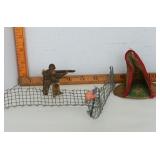 Tent Wire Fence Soldier