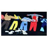 6 Complete Ken Outfits & Accessories