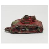 Neat Small Red Tank with Trigger Pin