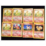 8 Pokemon Cards Charmander Japanese Ponyta Vulpix