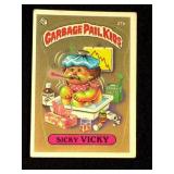 Garbage Pail Kids Sicky Vicky 21b (Matte Back)