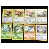 8 Pokemon Cards Jigglypuff Rattata Weedle Beedrill