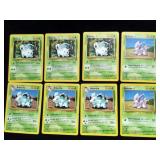 8 Pokemon Cards Nidoran Nidorina
