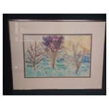Abstract Nature Scene