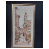 Church & Italian Lady Scene