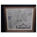 Modern 1682 Map Of  America
