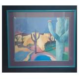 Southwestern Cactus Print