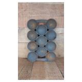 Gate Marked Gem Pan 11 Slots Embossed 3