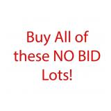 All Lots from 250-274 With No Bids