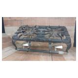 Griswold 202 Two Burner Stove w Porcelain Knobs