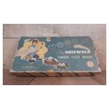 Griswold Famous Patty Molds in Box