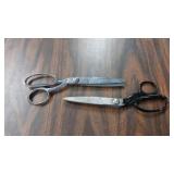 Wiss Pinking Shears & 1930s Pat'd Shears