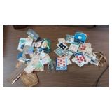 Flat of Ribbons & Buttons - NOS?