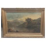 Large Hudson valley Style Oil Painting